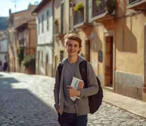 estudante na espanha
